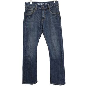34X32 Wrangler Retro Bootcut Jeans Slim Fit Layton 10WLT77LY Dark Wash Cowboy